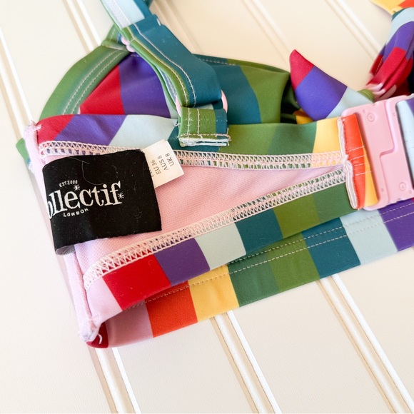 Collectif from London 60’s Mod 2 Piece Swimsuit - Picture 4 of 8